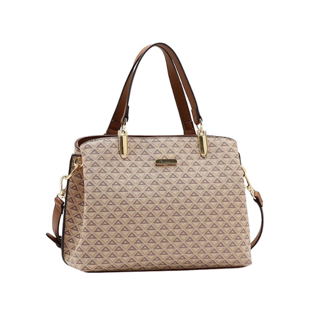 Bolsa Vg Gabar Chenson Poliuretano 3485624 Bege Bolsa Vg Gabar Chenson Poliuretano 3485624 Bege