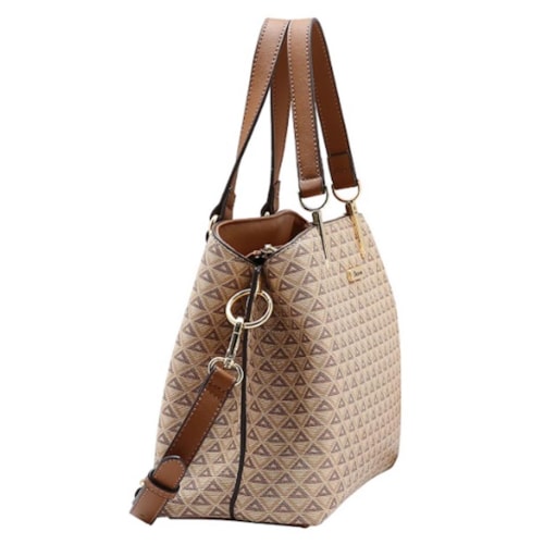 Detalhe - Bolsa Vg Gabar Chenson Poliuretano 3485624 Bege