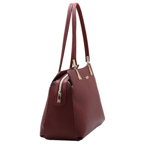 Detalhe - Bolsa Vg Gabar Chenson Poliuretano 3485626 Vinho