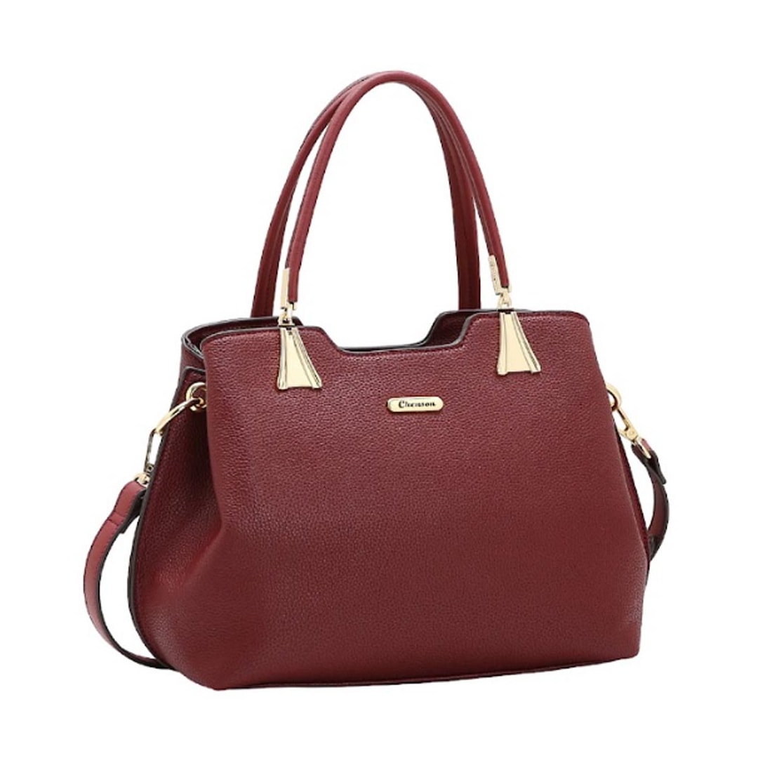 Bolsa Vg Gabar Chenson Poliuretano 3485627 Vinho Bolsa Vg Gabar Chenson Poliuretano 3485627 Vinho
