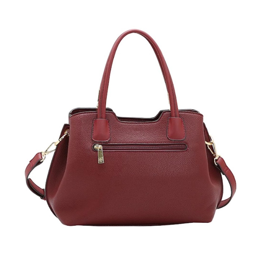 Bolsa Vg Gabar Chenson Poliuretano 3485627 Vinho Bolsa Vg Gabar Chenson Poliuretano 3485627 Vinho