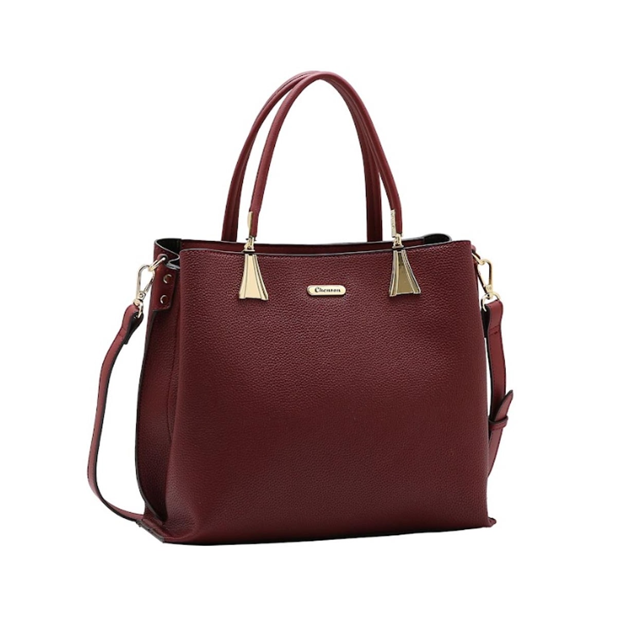 Bolsa Vg Gabar Chenson Poliuretano 3485629 Vinho Bolsa Vg Gabar Chenson Poliuretano 3485629 Vinho
