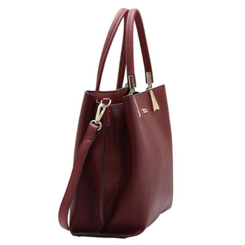 Detalhe - Bolsa Vg Gabar Chenson Poliuretano 3485629 Vinho