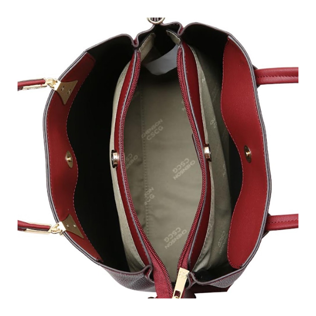Bolsa Vg Gabar Chenson Poliuretano 3485629 Vinho