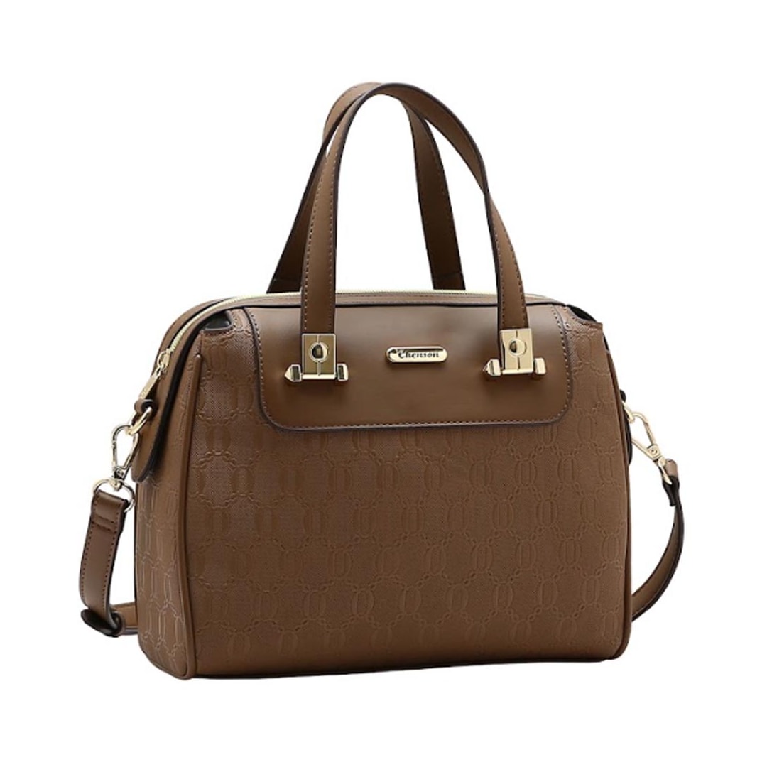 Bolsa Vg Gabar Chenson Poliuretano 3485636 Marrom Bolsa Vg Gabar Chenson Poliuretano 3485636 Marrom