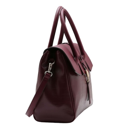 Detalhe - Bolsa Vg Gabar Chenson Poliuretano 3485639 Vinho