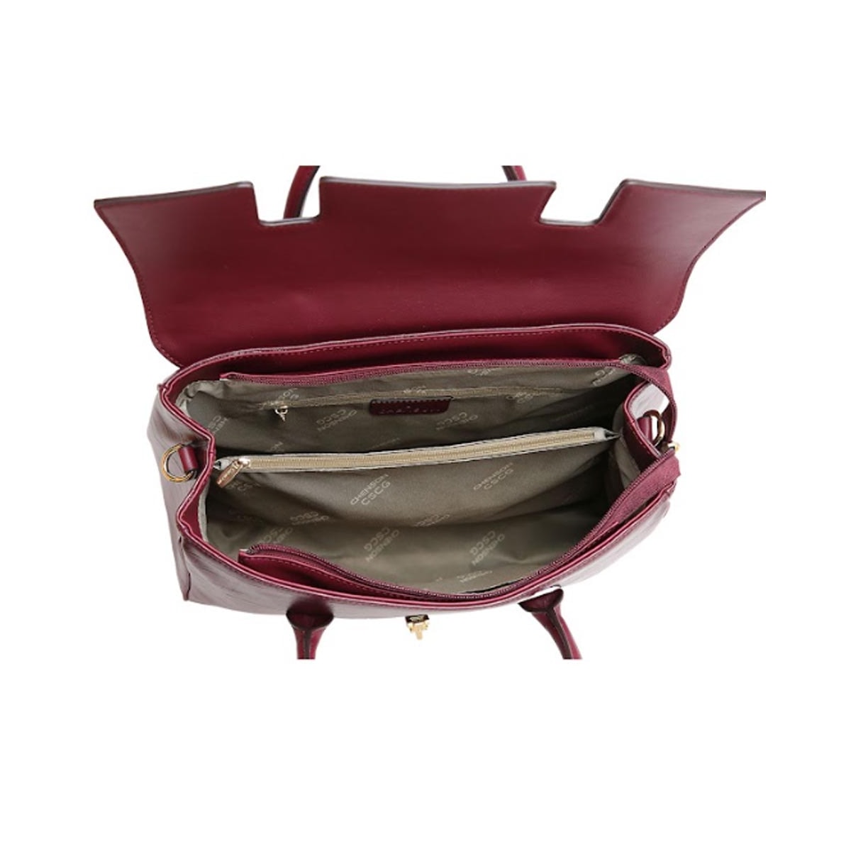 Bolsa Vg Gabar Chenson Poliuretano 3485639 Vinho Bolsa Vg Gabar Chenson Poliuretano 3485639 Vinho