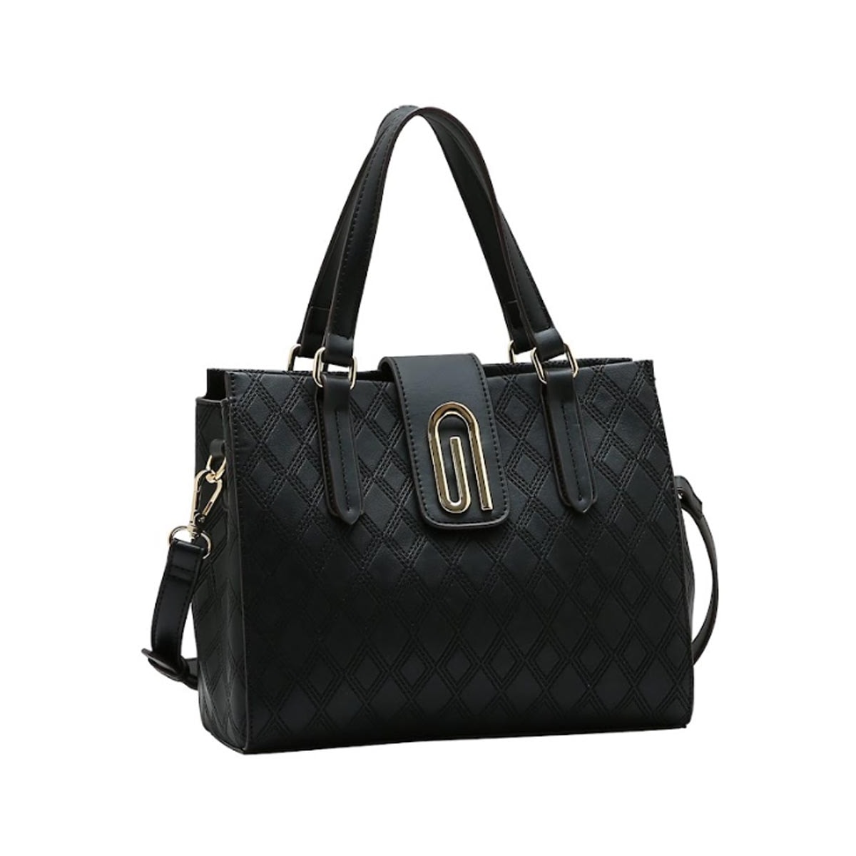 Bolsa Vg Gabar Chenson Poliuretano 3485643 Preto Bolsa Vg Gabar Chenson Poliuretano 3485643 Preto