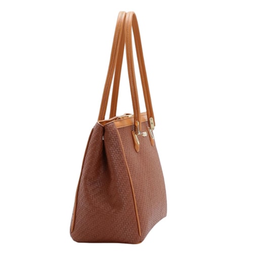 Detalhe - Bolsa Vg Gabar Chenson Poliuretano 3485661 Marrom