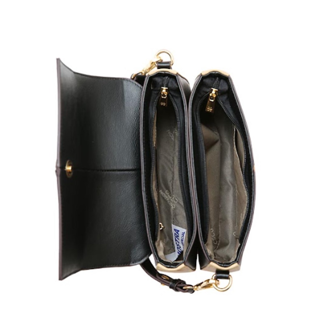 Bolsa Vg Gabar Chenson Poliuretano 3485678 Preto Bolsa Vg Gabar Chenson Poliuretano 3485678 Preto