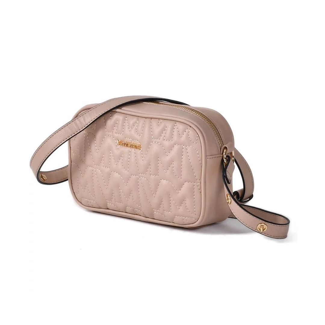 Bolsa Via Marte Tiracolo Matelassê B2-501-01 Bege Bolsa Via Marte Tiracolo Matelassê B2-501-01 Bege