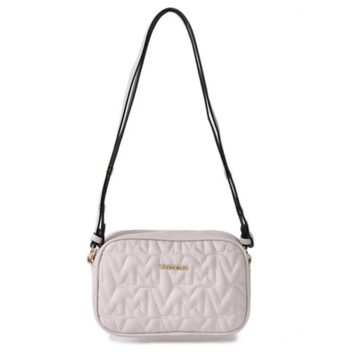 Bolsa Via Marte Tiracolo Matelassê B2-501-01 Off White