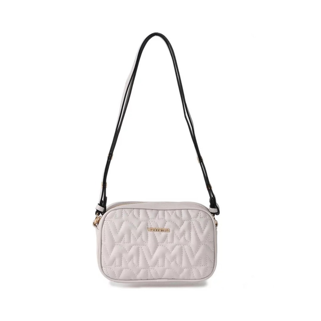 Bolsa Via Marte Tiracolo Matelassê B2-501-01 Off White