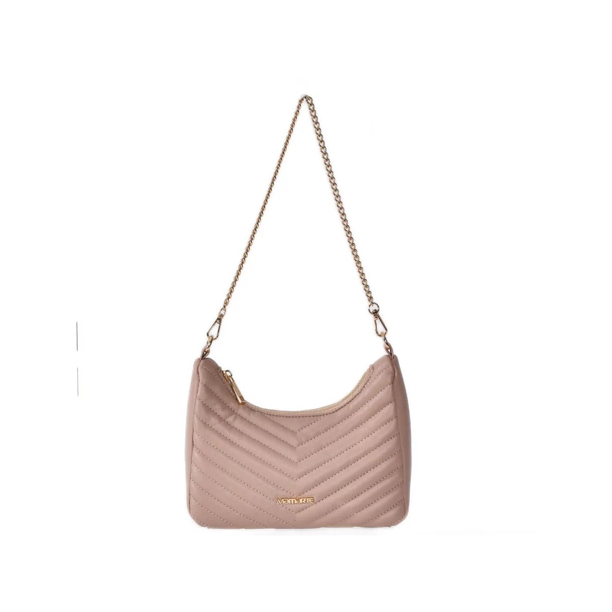 Bolsa Via Marte Tiracolo Matelassê B2-507-01 Bege Bolsa Via Marte Tiracolo Matelassê B2-507-01 Bege