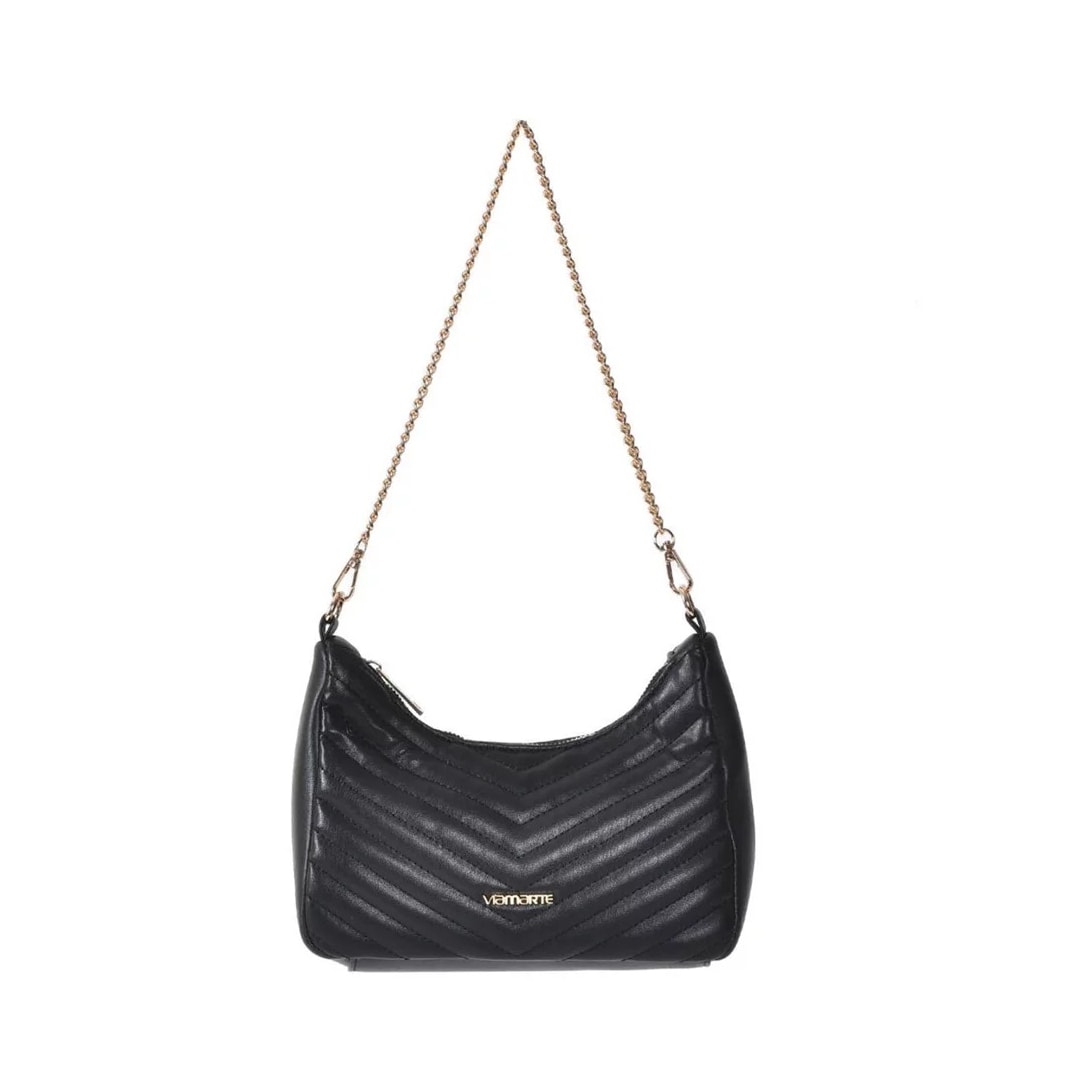 Bolsa Via Marte Tiracolo Matelassê B2-507-01 Preto