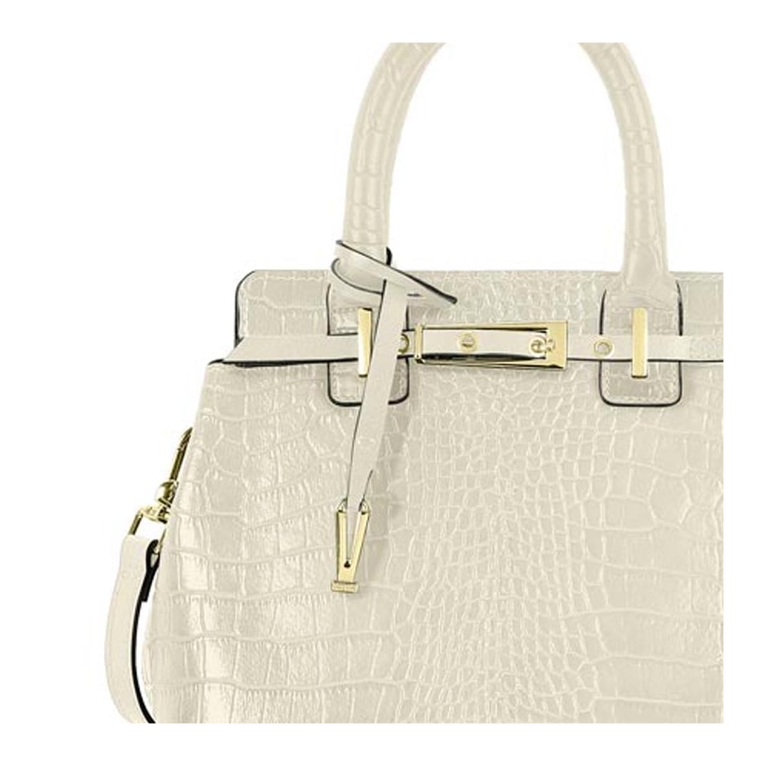 Bolsa Vizzano De Poliuretano 10093.1.29256 Branco Off Bolsa Vizzano De Poliuretano 10093.1.29256 Branco Off