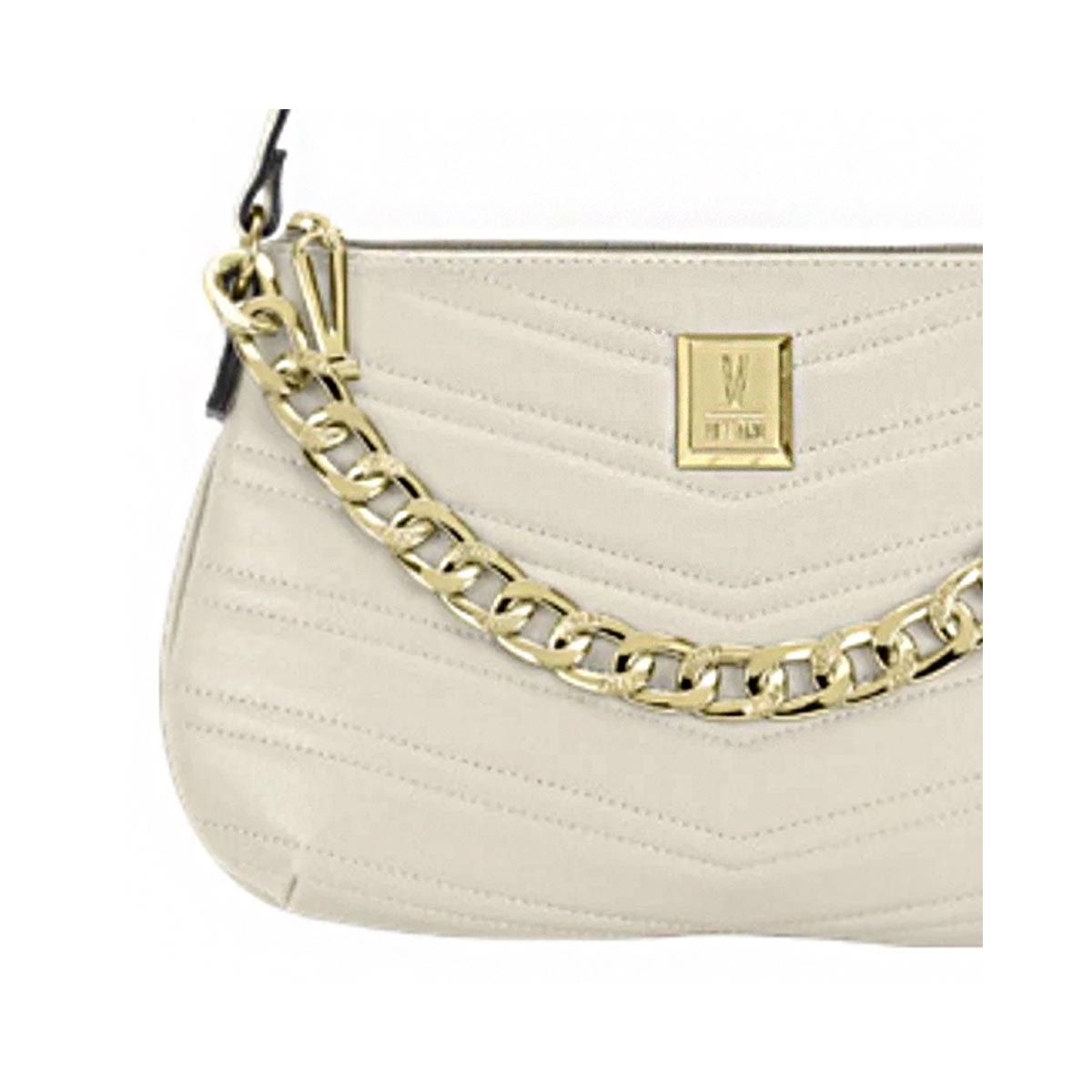 Bolsa Vizzano Feminina De Poliuretano 10091.1.27285 Branco Off Bolsa Vizzano Feminina De Poliuretano 10091.1.27285 Branco Off