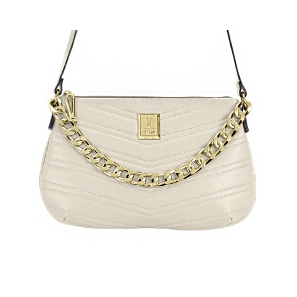 Bolsa Vizzano Feminina De Poliuretano 10091.1.27285 Branco Off Bolsa Vizzano Feminina De Poliuretano 10091.1.27285 Branco Off