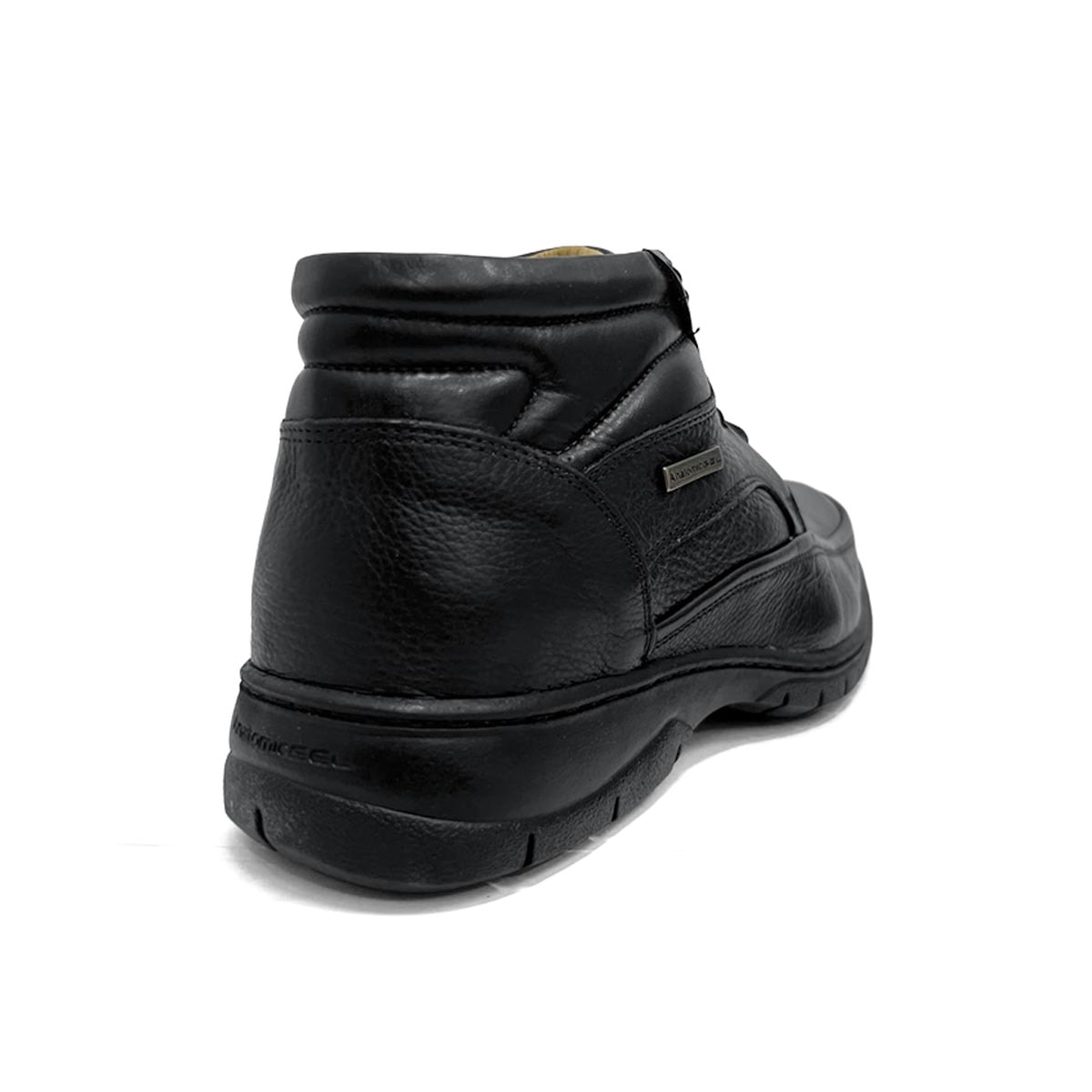 Bota Anatomic Gel Conforto Em Couro 7990 Preto Bota Anatomic Gel Conforto Em Couro 7990 Preto