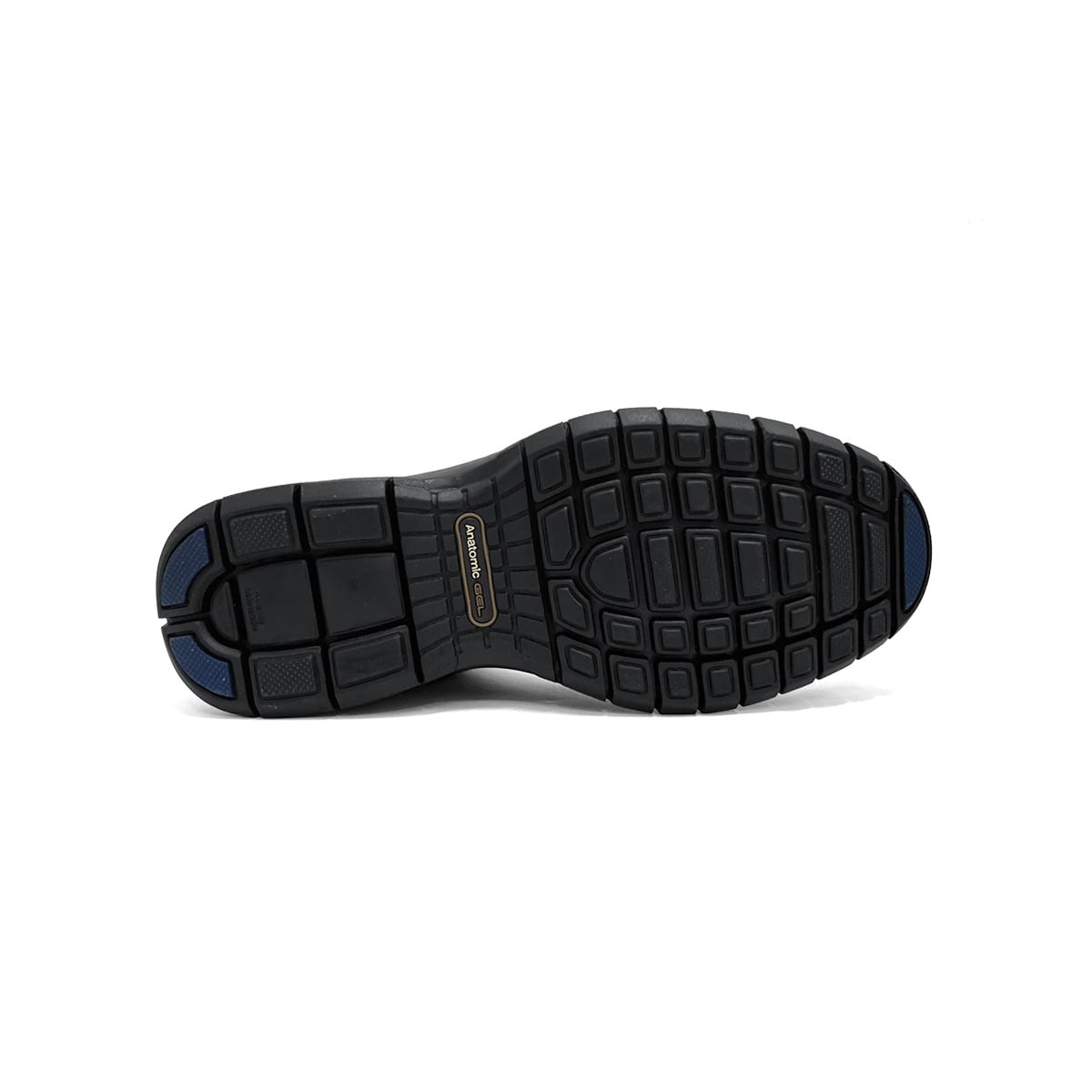 Bota Anatomic Gel Conforto Em Couro 7990  Preto