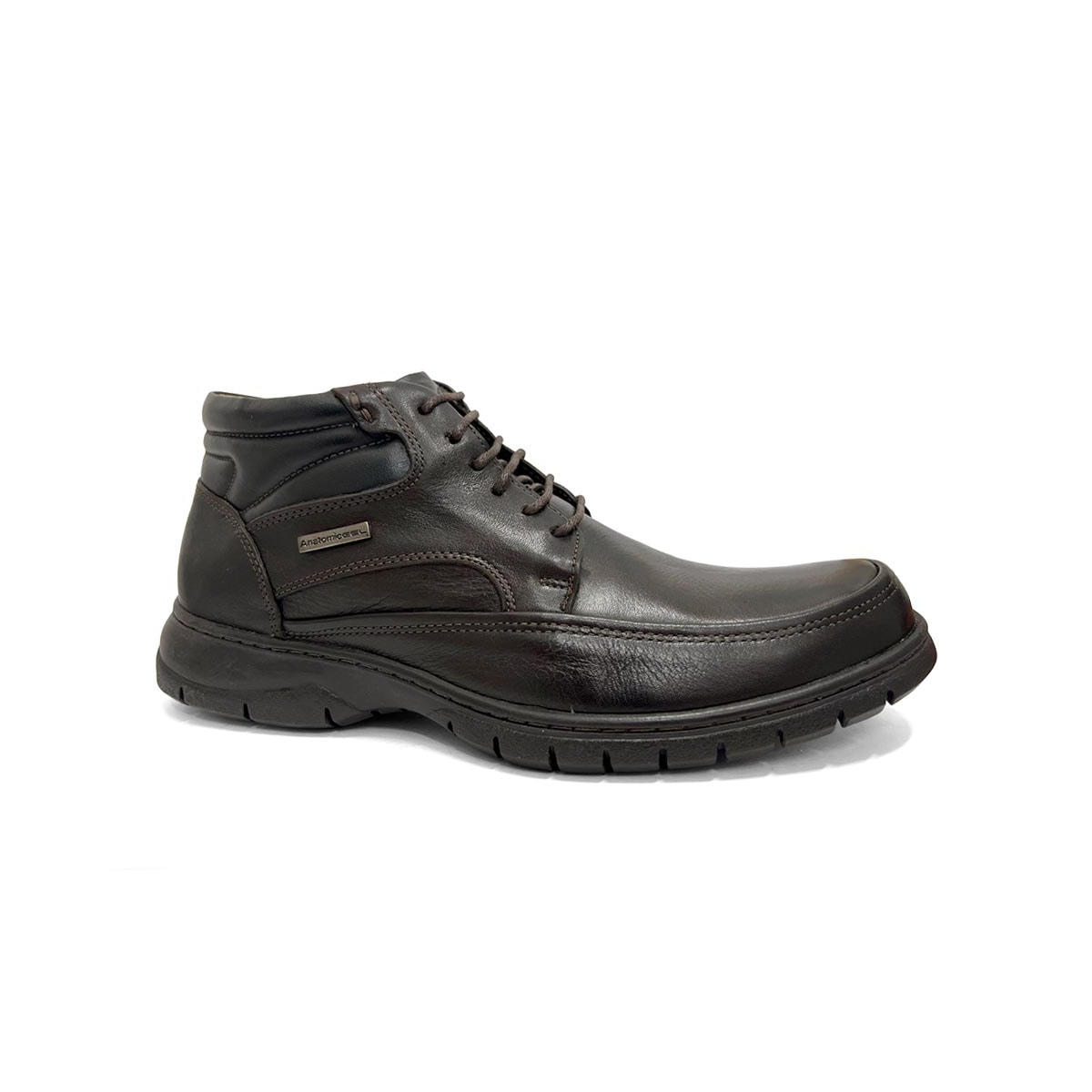 Bota Anatomic Gel Conforto Em Couro 7990 Troy/Cafe Bota Anatomic Gel Conforto Em Couro 7990 Troy/Cafe