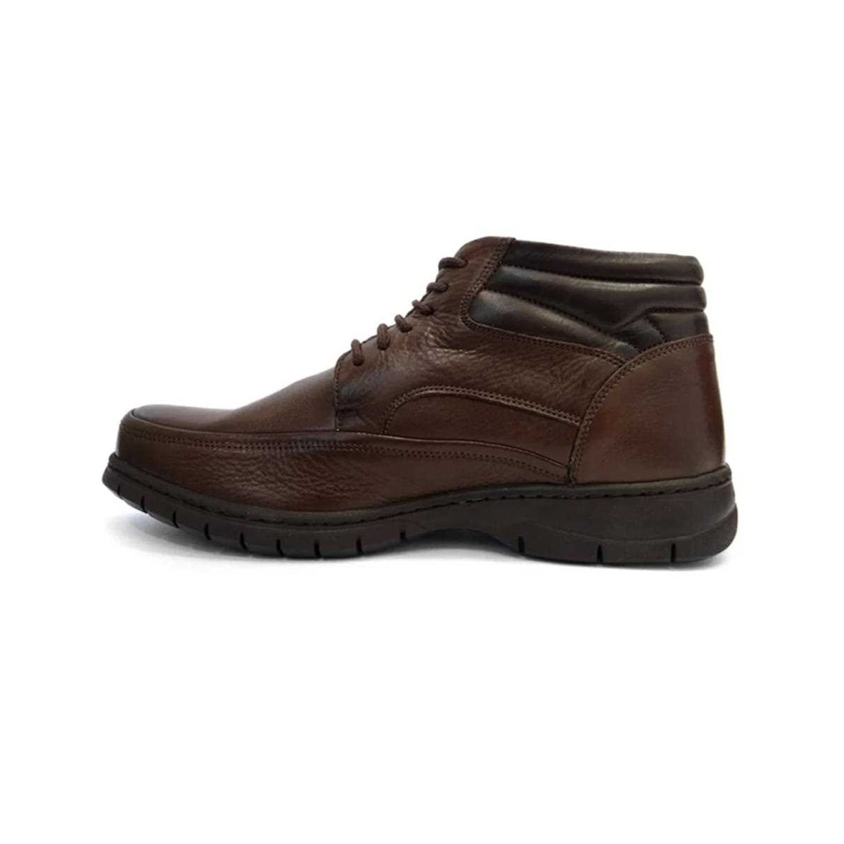 Bota Anatomic Gel Conforto Em Couro 7990 Troy/Cafe Bota Anatomic Gel Conforto Em Couro 7990 Troy/Cafe