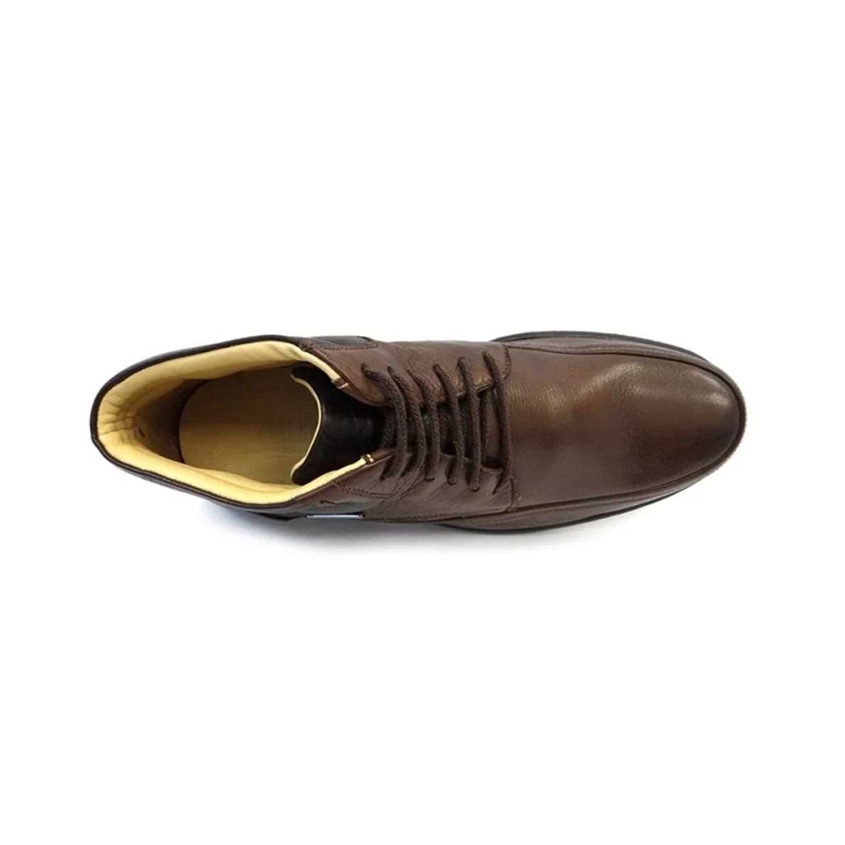 Bota Anatomic Gel Conforto Em Couro 7990 Troy/Cafe Bota Anatomic Gel Conforto Em Couro 7990 Troy/Cafe