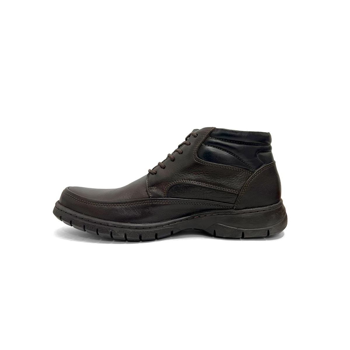Bota Anatomic Gel Conforto Em Couro 7990 Troy/Cafe Bota Anatomic Gel Conforto Em Couro 7990 Troy/Cafe