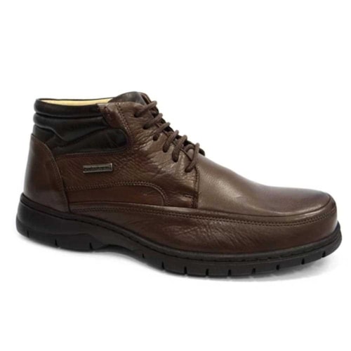 Bota Anatomic Gel Conforto Em Couro 7990  Troy/Cafe