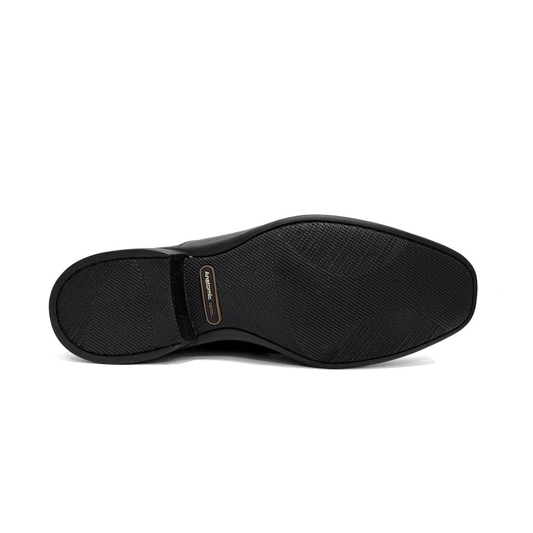 Bota Anatomic Gel Conforto Em Couro 9209 Preto Bota Anatomic Gel Conforto Em Couro 9209 Preto
