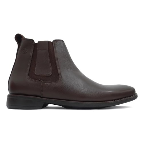 Detalhe - Bota Anatomic Gel Couro Ultraleve 9253 Brown