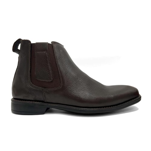 Detalhe - Bota Anatomic Gel Couro Ultraleve 9253 Brown