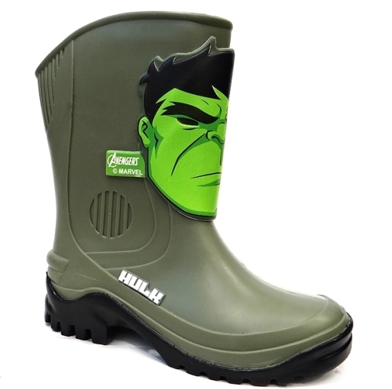 Bota infantil do store hulk