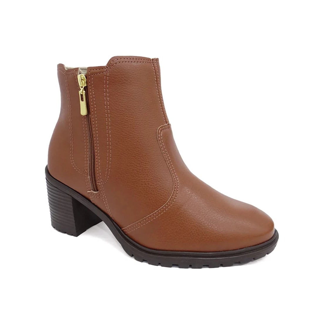 Bota Beira Rio Chelsea Cano Curto 9075.108 Caramelo
