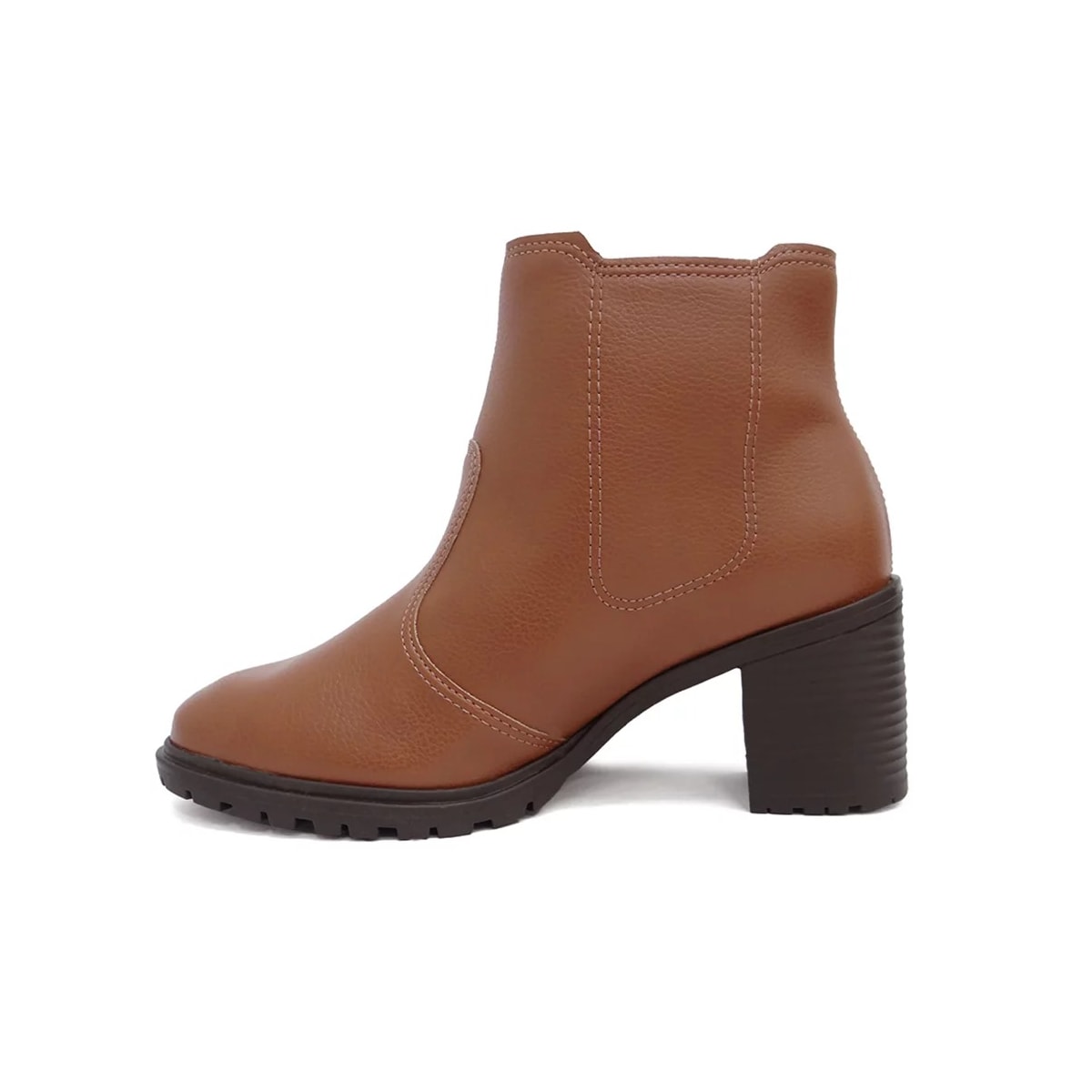 Bota Beira Rio Chelsea Cano Curto 9075.108 Caramelo Bota Beira Rio Chelsea Cano Curto 9075.108 Caramelo