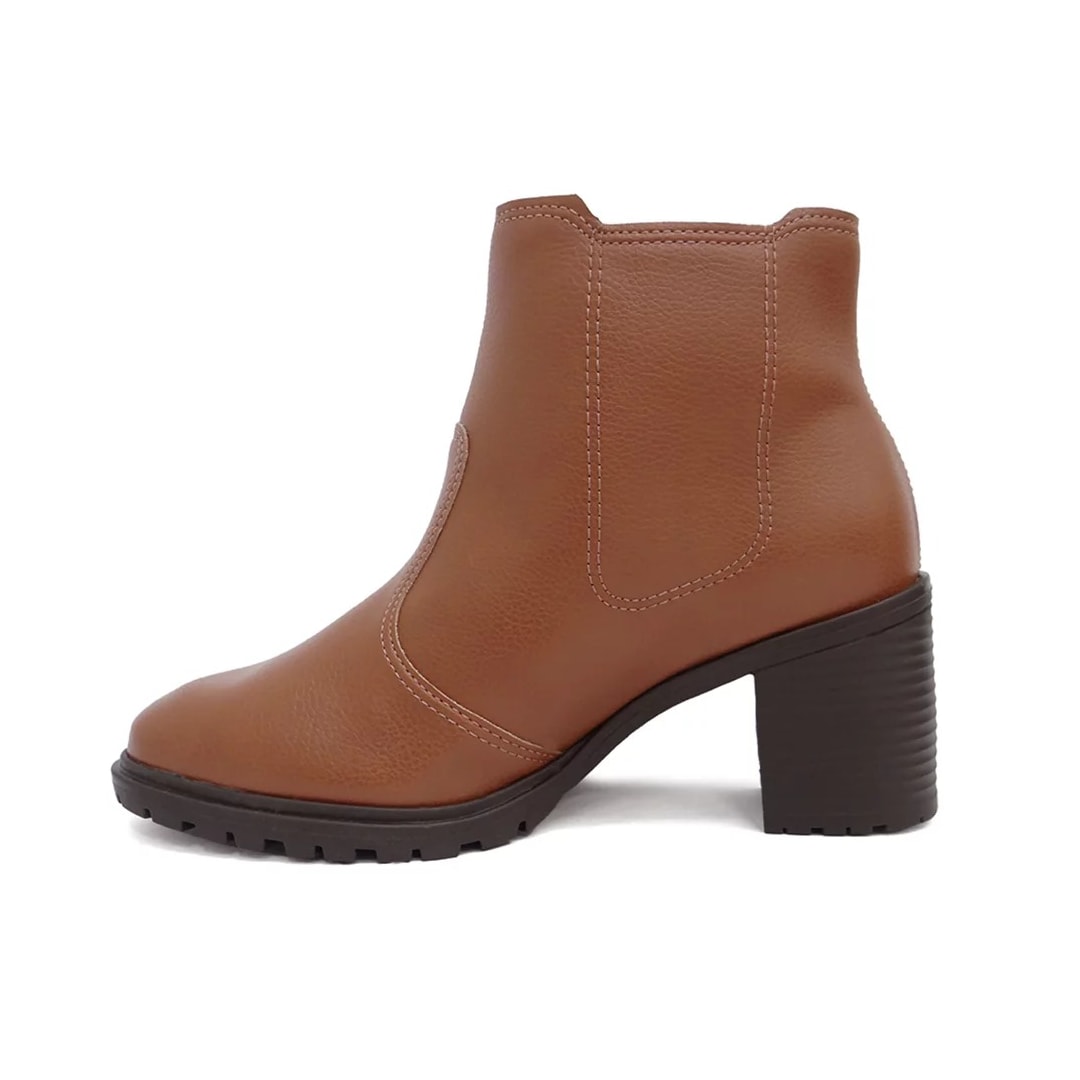 Bota Beira Rio Chelsea Cano Curto 9075.108 Caramelo Bota Beira Rio Chelsea Cano Curto 9075.108 Caramelo