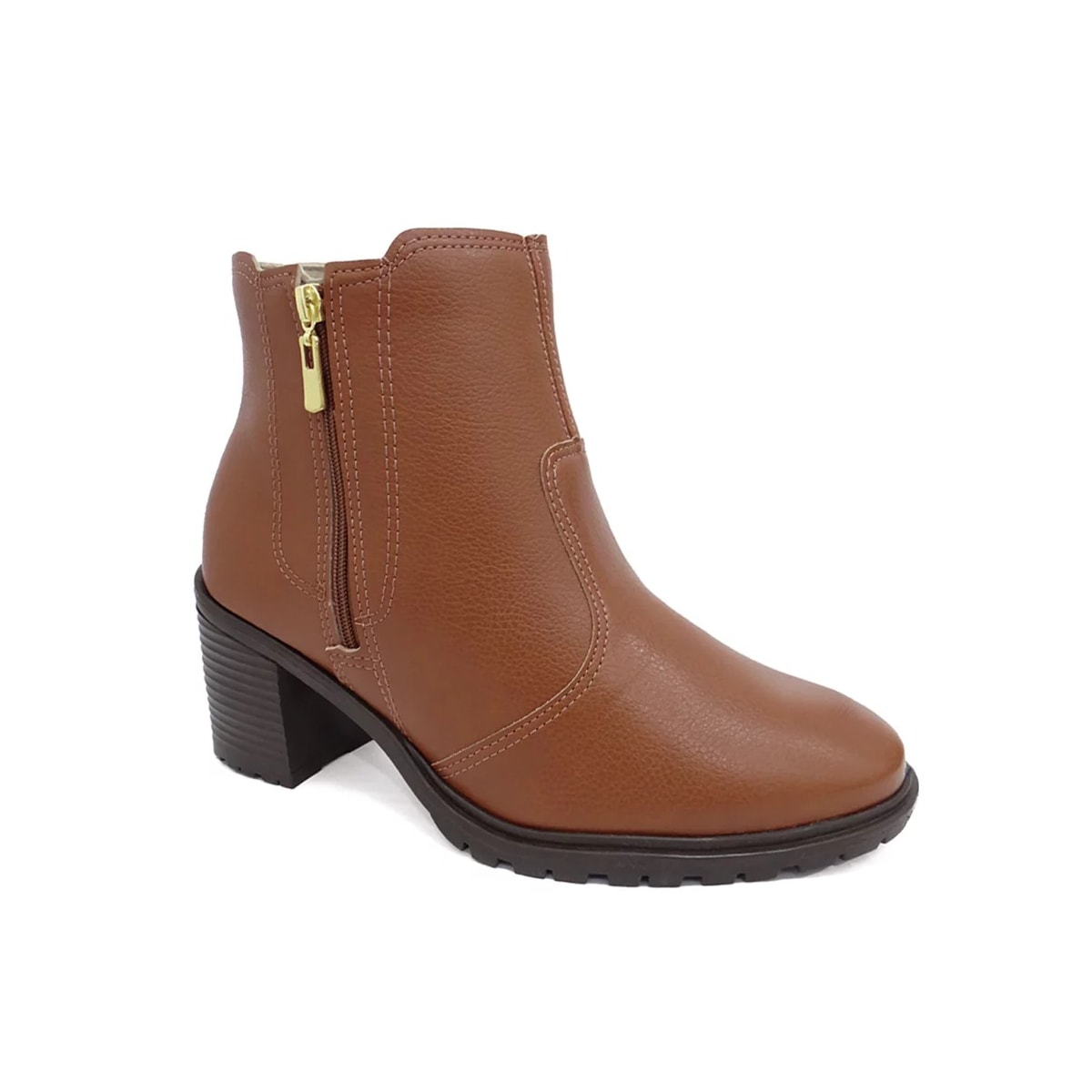 Bota Beira Rio Chelsea Cano Curto 9075.108 Caramelo Bota Beira Rio Chelsea Cano Curto 9075.108 Caramelo