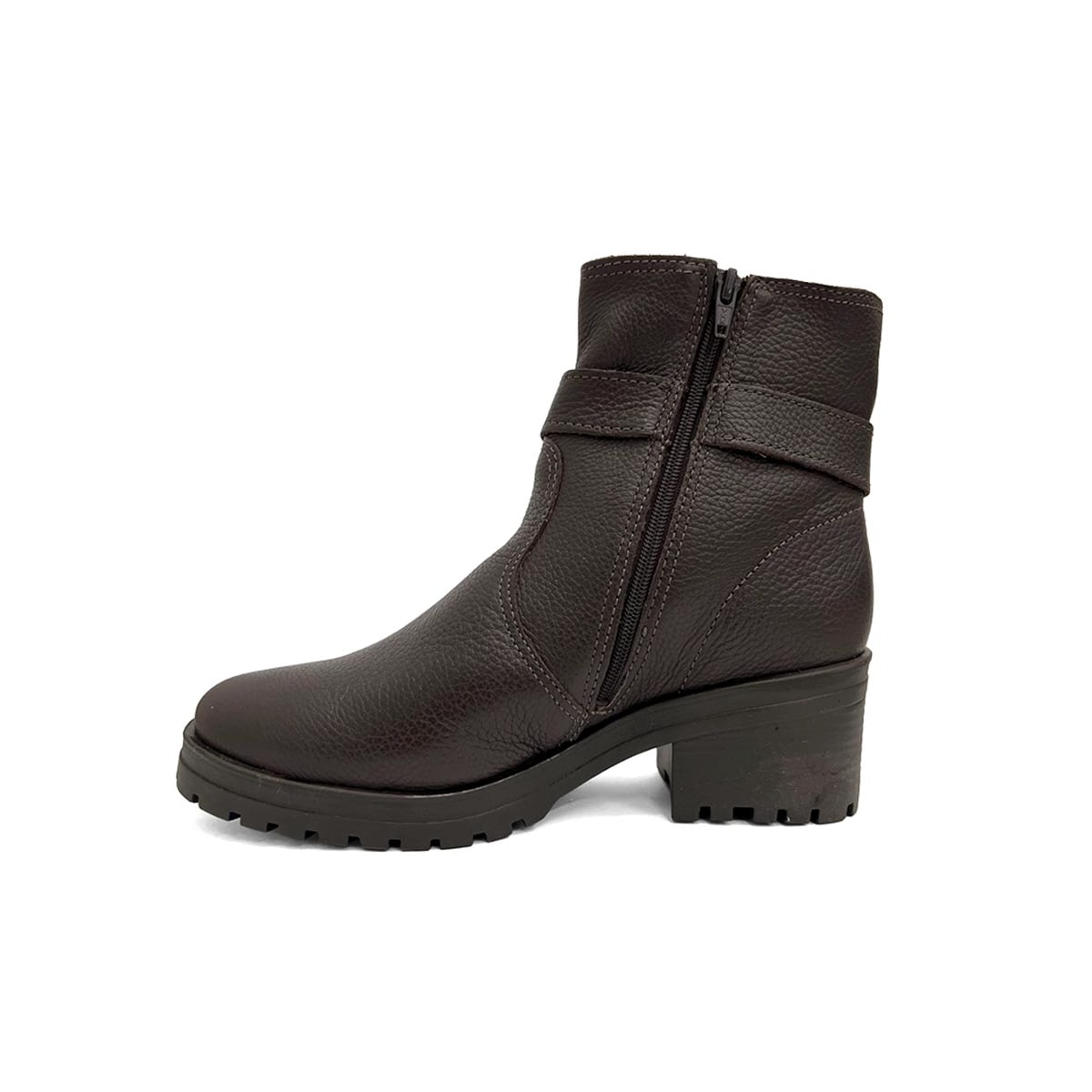 Bota Bottero Cano Curto Couro 349114 Marrom Bota Bottero Cano Curto Couro 349114 Marrom