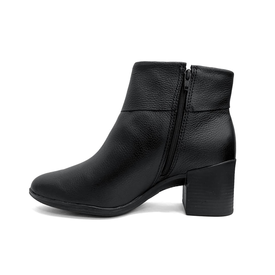 Bota Bottero Cano Curto De Couro 346918 Preto Bota Bottero Cano Curto De Couro 346918 Preto