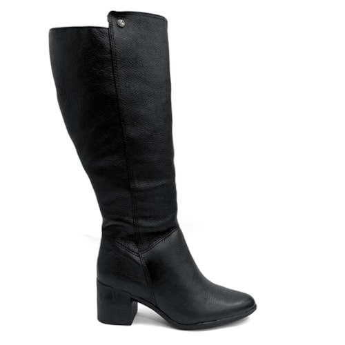 Detalhe - Bota Bottero Cano Longo De Couro 346903 Preto