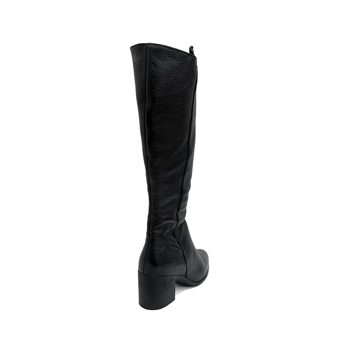 Bota Bottero Cano Longo De Couro 346903 Preto