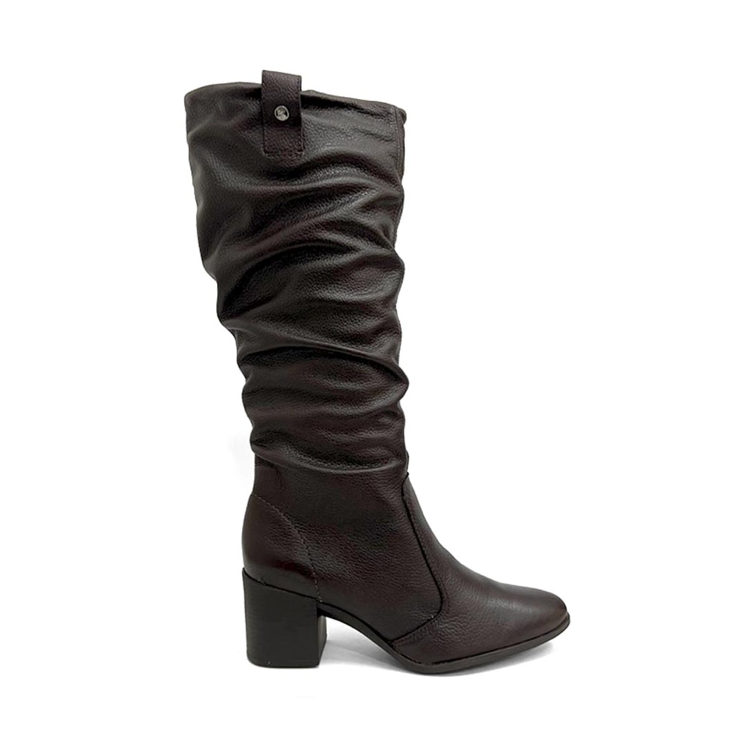 Bota Bottero Cano Longo De Couro 346920 Marrom Bota Bottero Cano Longo De Couro 346920 Marrom