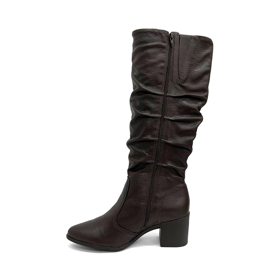 Bota Bottero Cano Longo De Couro 346920 Marrom Bota Bottero Cano Longo De Couro 346920 Marrom