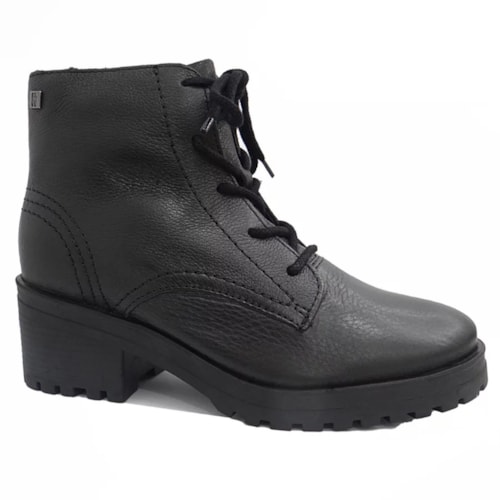 Bota Bottero Coturno Couro Cano Curto 349101 Preto