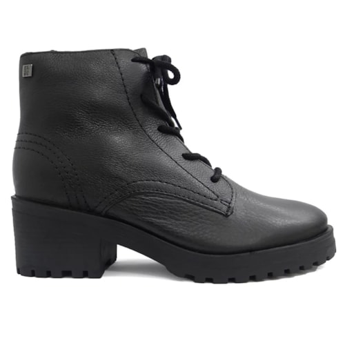 Detalhe - Bota Bottero Coturno Couro Cano Curto 349101 Preto