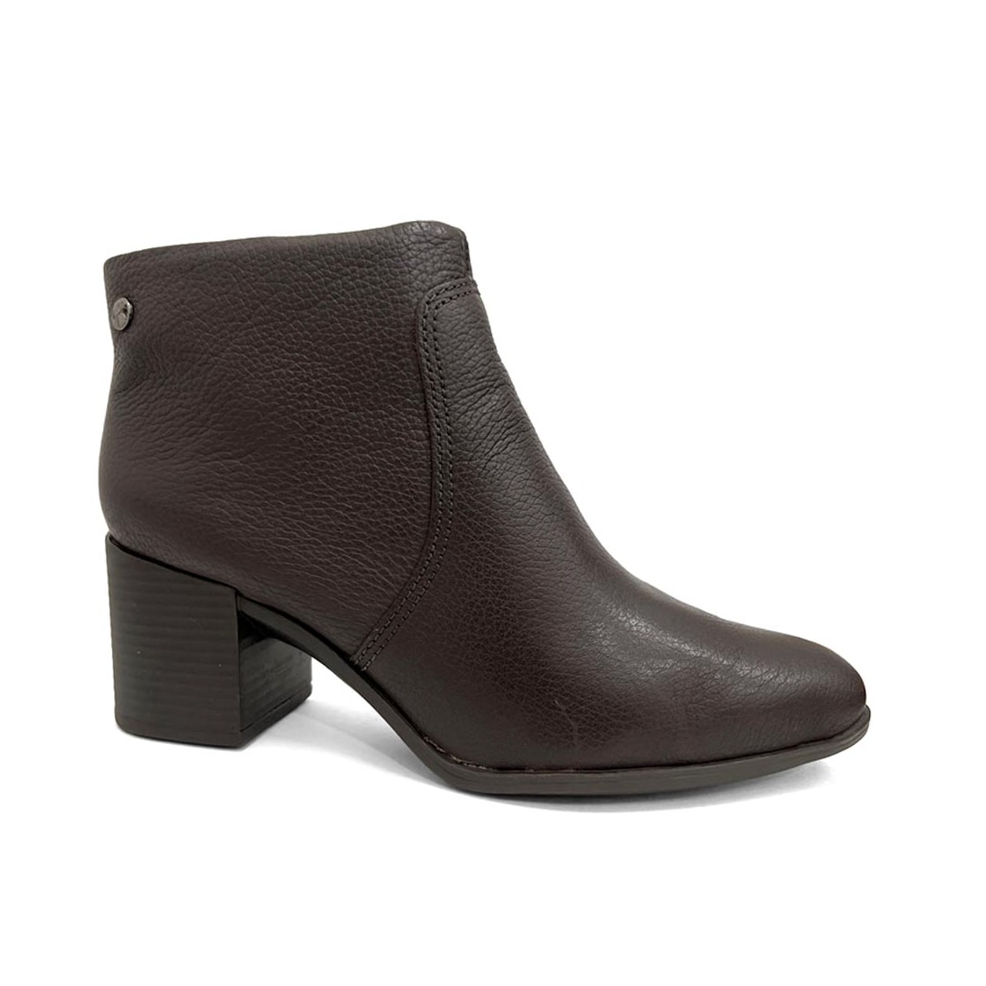 Bota Bottero Couro Cano Curto 346901 Marrom
