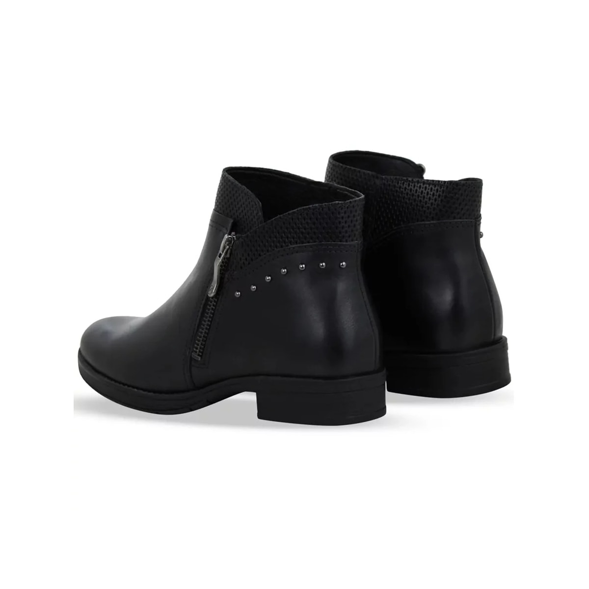 Bota Bottero Couro Cano Curto 361701 Preto Bota Bottero Couro Cano Curto 361701 Preto