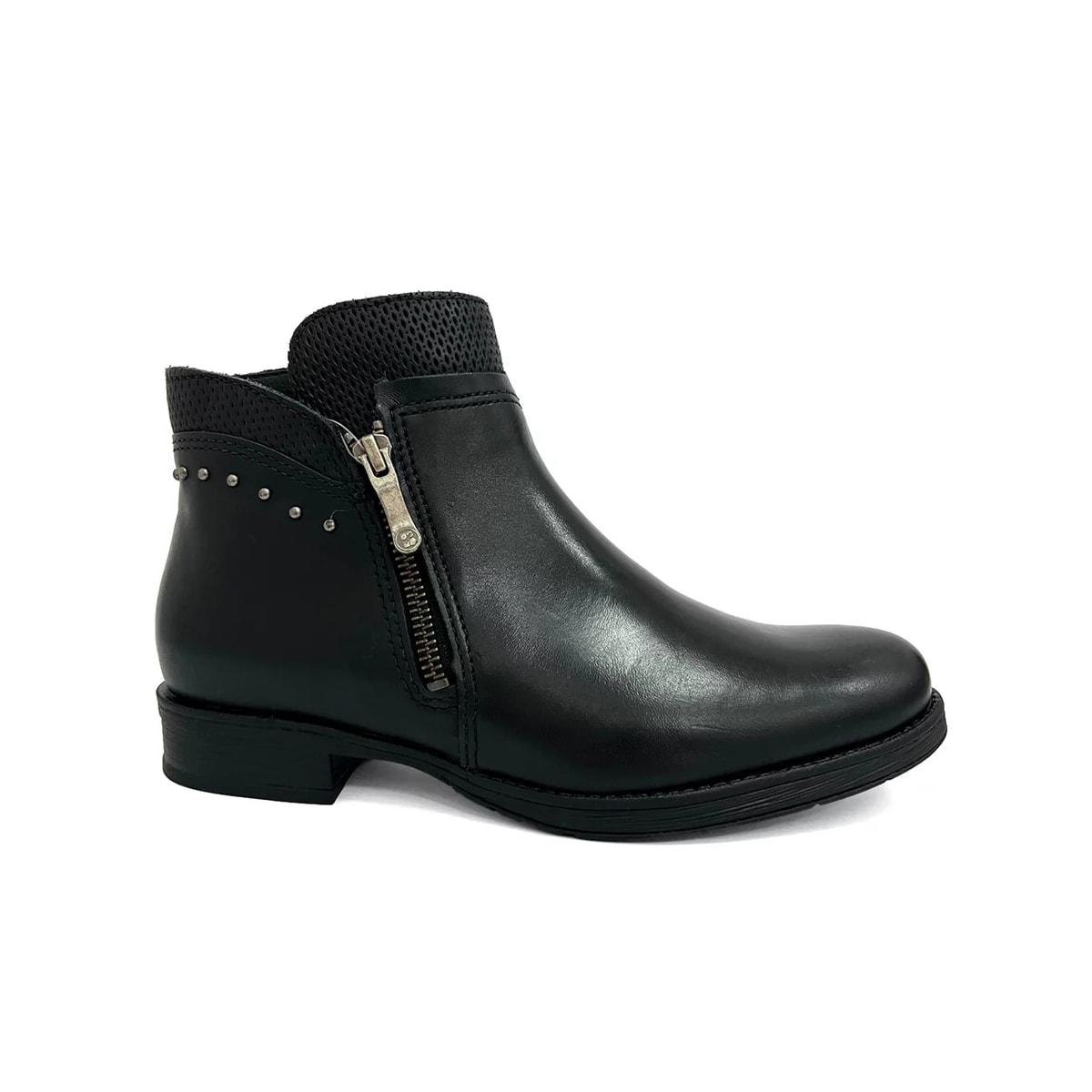 Bota Bottero Couro Cano Curto 361701 Preto Bota Bottero Couro Cano Curto 361701 Preto