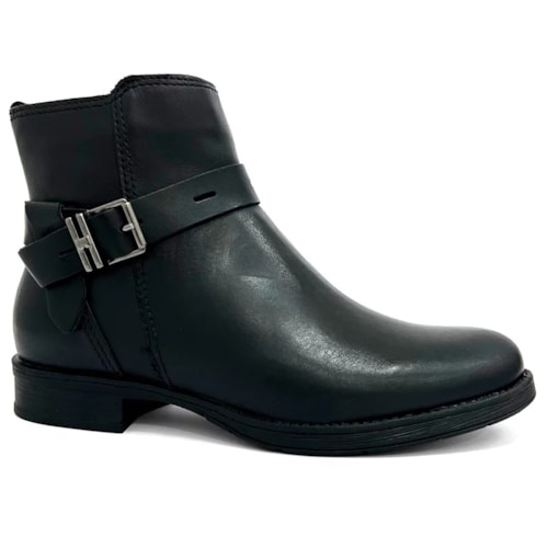 Bota Bottero Couro Cano Curto 361704 Preto