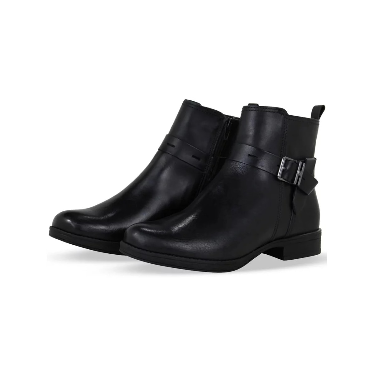 Bota Bottero Couro Cano Curto 361704 Preto Bota Bottero Couro Cano Curto 361704 Preto